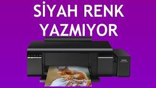 Epson Yazıcı Siyah Renk Yazmıyor Sorunu Çözümü