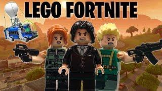 Fortnite Battle Royale IN LEGO Stop Motion Animation