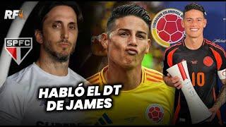 DT de Sao Paulo Sobre JAMES RODRIGUEZ Esta haciendo una gran Copa América