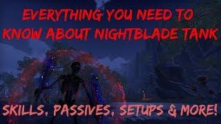 The Ultimate Guide to PvE Nightblade Tank  The Elder Scrolls Online - Scalebreaker