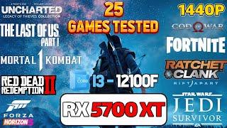 RX 5700 XT Test in 25 Games in 2023  1440P  RX 5700 XT In 2023