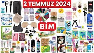 RESMİ KATALOGDAN   BİM 2 TEMMUZ 2024  TEMİZLİK VE GIDA ÜRÜNLERİ  BİM AKTÜEL İNDİRİM