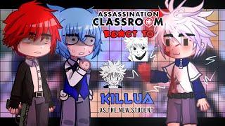 •Assassination Classroom react to KILLUA as their new classmate•Crossover Hunter x Hunter