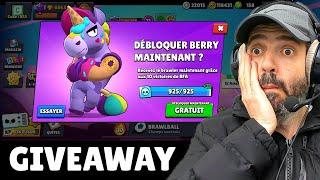 DÉBLOQUER BERRY GRATUITEMENT  je vous expliquer comment dans ce CHALLENGE Brawl Stars