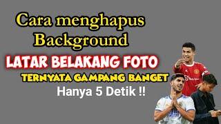 cara menghapus Background Foto