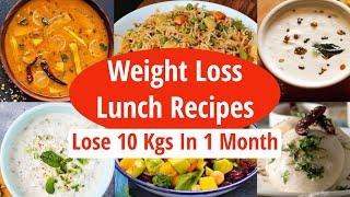 Indian Lunch Recipes For Weight Loss  Healthy Lunch Recipes  How To Lose Weight Fast