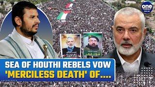 Israel will Bleed Yemen Houthis Promise Vengeance In Front of Millions Mourning Ismail Haniyeh