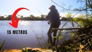 PESCA EN POZOS DE 15 METROS Pesca y Devolución.