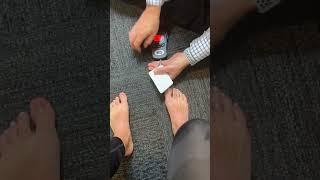 How to measure toe strength #shorts #footcare #footandankle