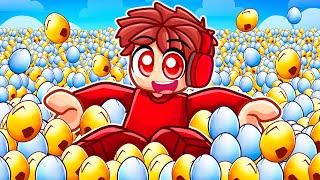 Opening 100000 Eggs in Pet Simulator 99