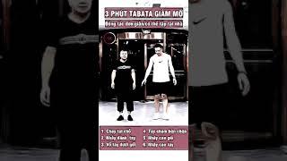 3 PHÚT TABATA ĐƠN GIẢN DỄ TẬP