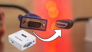 From VGA to HDMI ConverterAdapter