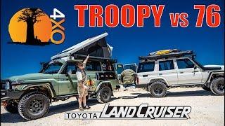 LC78 TROOPY VS LC76-WAGON? WHATS BETTER? Toyota Land Cruiser Review  4xOverland