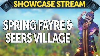 RuneScape Showcase - Seers Village rework and Spring Fayre