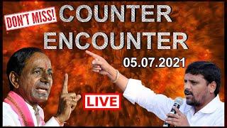 #Live Counter Encounter  #TeenmarMallanna  #QNewsHD  #QGroupMedia