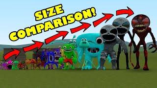 NEW ALL GARTEN OF BANBAN FAMILY SIZE COMPARISON In Garrys Mod