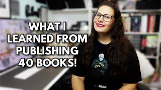 What Ive learned from self-publishing 40 books