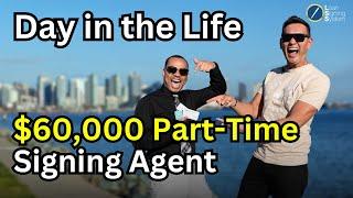 Day in the Life Marketing with a $60000 Part-Time Notary Signing Agent San Diego  Notary Hacks