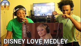 Disney Love Medley feat. Kirstin Maldonado & Jeremy Michael Lewis REACTION