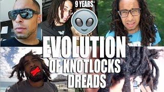 EVOLUTION OF KNOTLOCKS DREADS  LOCS  FREEFORMS 