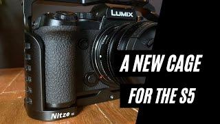 The Nitze cage for the Panasonic S5 - Better than smallrig?