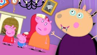 Peppa Pig Visits Madame Gazelles Wonky House  Kids TV And Stories