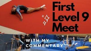 My First Level 9 Gymnastics Meet & My Commentary Everyday Gymnastics