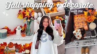 FALL ROOM MAKEOVER 2024  decorate & shop with me