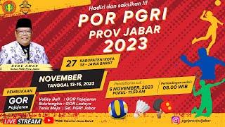 Pekan Olahraga PGRI Provinsi Jawa Barat Tahun 2023 - Tenis meja