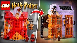 LEGO Harry Potter is Going BACKWARDS - 76422 Weasleys Wizard Wheezes In-Depth Analysis