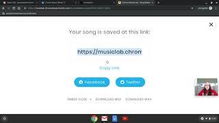 Song Maker Sharing a Link