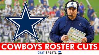 JUST IN Cowboys Roster SET - Initial 53 Man Roster Cuts For 2023 Ft. Will Grier And Matt Farniok