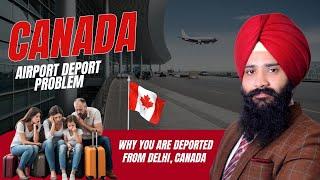 Canada Airport Deport Problem  International Students Face Deportation From Canada Due to New Rules