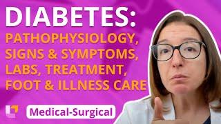 Diabetes Pathophysiology SignsSymptoms Labs Treatment & more - Medical-Surgical  @LevelUpRN