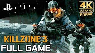 KILLZONE 3 PS5 Full Game Walkthrough 4K Remaster @ ᵁᴴᴰ 60ᶠᵖˢ 