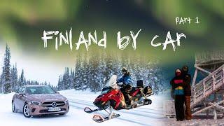 Chasing Northern Lights  Part 1 Snowmobiling & Sauna in Finland