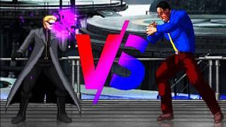 Dr. Albert Wesker VS Senator Steven Armstrong Mugen Resident Evil VS Metal Gear Rising