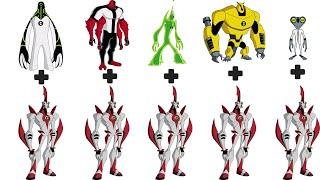 Ben 10 Alien WayBig 5 Fusion video #ben10 #ben10alienforce