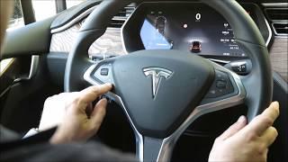 Tesla Model X detailierte Führung durch das Cockpit und die Bedienung