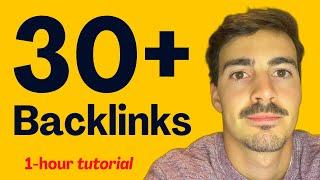 SEO Link Building Course 1 hour