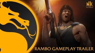 Mortal Kombat 11 Ultimate  Official Rambo Gameplay Trailer