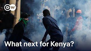 Kenya anti-tax protests Where do things go from here?  DW News