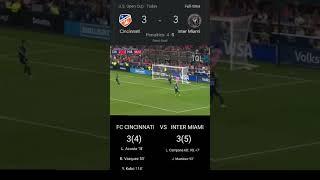 Fc Cincinnati vs Inter Miami  #highlights #football #messi #intermiami