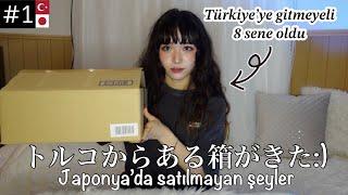 JAPON-TÜRK KIZI Türk ürünlerini nekadar biliyor?  Opening mystery Box from Turkey