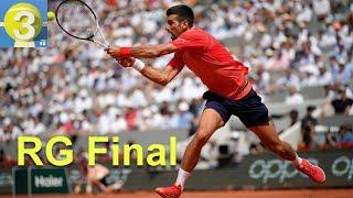 RG Final Djokovic Chops Down Alcaraz Plays Ruud for Title  Three Ep. 132