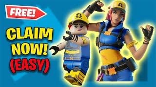 How To Get FREE LEGO SKIN RIGHT NOW PS4PS5XBOXSWITCHPC Free LEGO EMILIE Skin In Fortnite