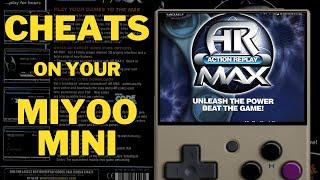 How to use CHEATS on your Miyoo Mini  Quick and Easy Tutorial