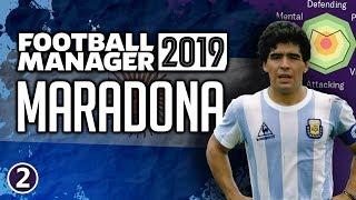 Maradona in Football Manager 2019 - Part 2  FM19 Legends Reborn Experiment