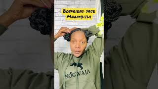 Boyfriend yase Mnambithi #zulu #shortsafrica #zulucomedy #thenjiwe #thenjiwecomedy