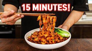 These 15 Minute Chili Garlic Noodles Will Change Your LIFE